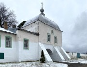 Николо-Тихонов Лухский монастырь. Церковь Преображения Господня, Вид с запада<br>, Тимирязево, Лухский район, Ивановская область