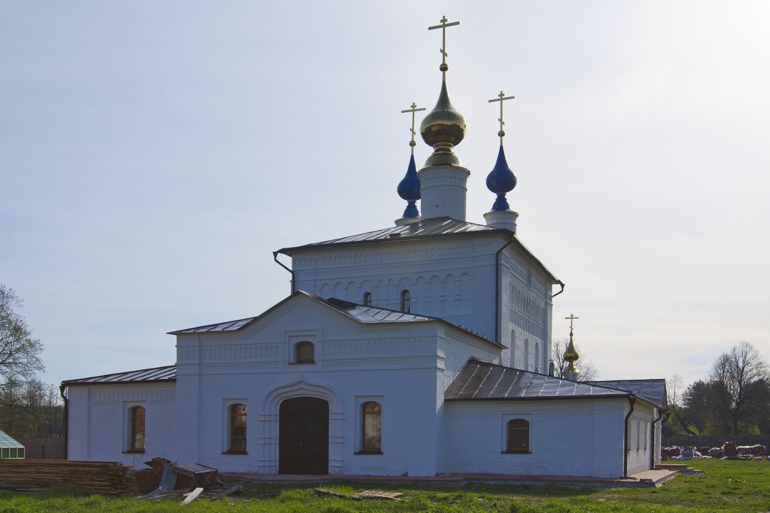 Золотниковская пустынь. Золотниковская Успенская пустынь. Собор Успения Пресвятой Богородицы. фасады