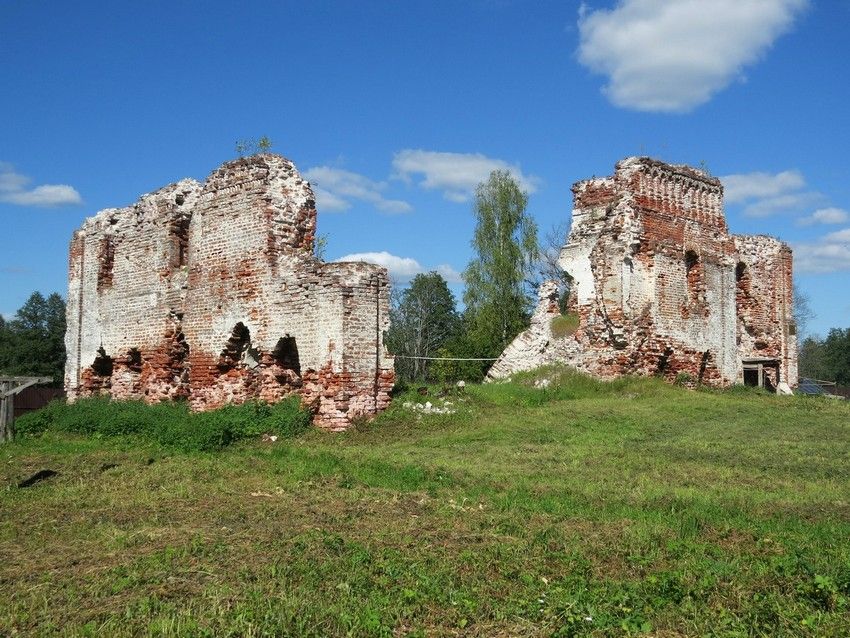 Золотниковская Успенская пустынь. Церковь Казанской иконы Божией Матери, Золотниковская пустынь (Тейковский район, Ивановская область). фасады