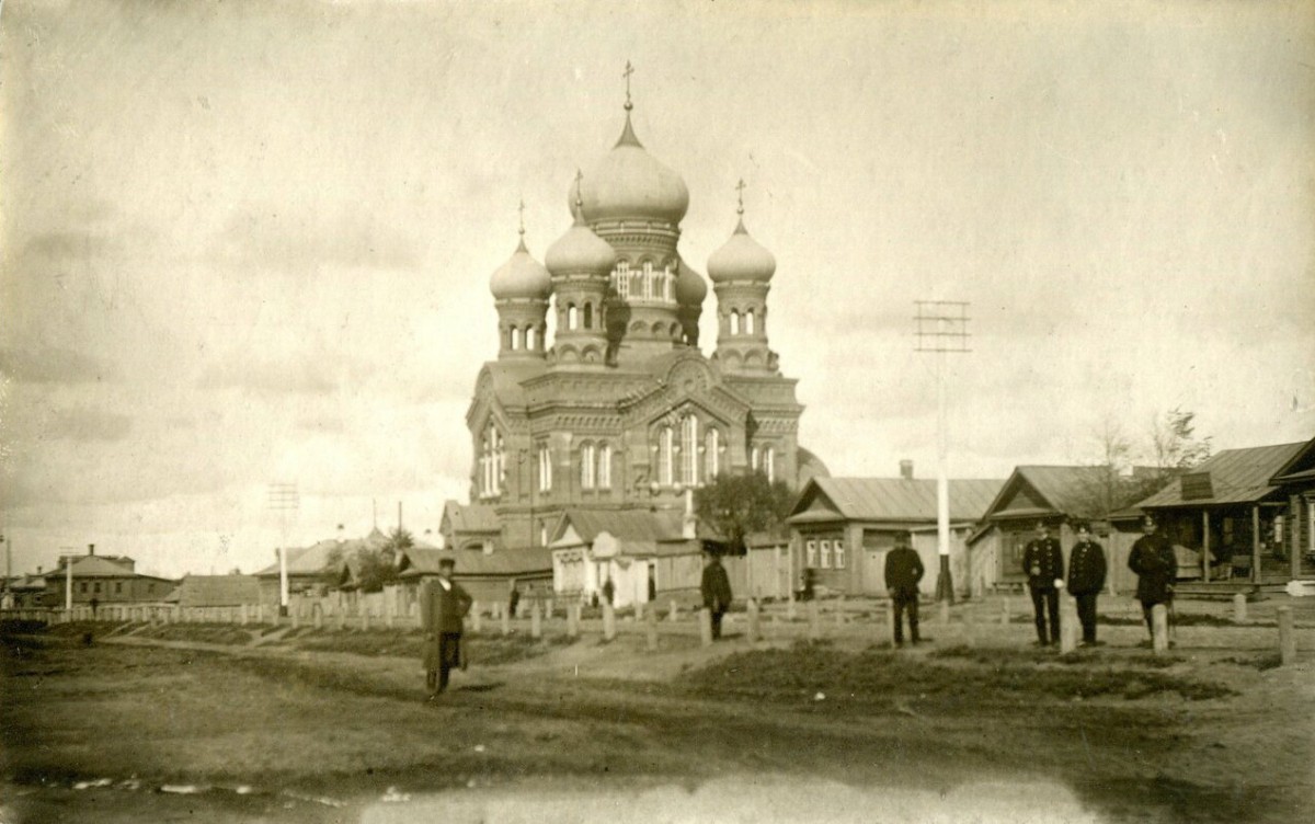Введенский женский монастырь. Церковь Введения во храм Пресвятой Богородицы, Иваново (Иваново, город, Ивановская область). архивная фотография, Фото 1907-1908 годов из фондов Ивановского государственного историко-краеведческого музея имени Д.Г. Бурылина