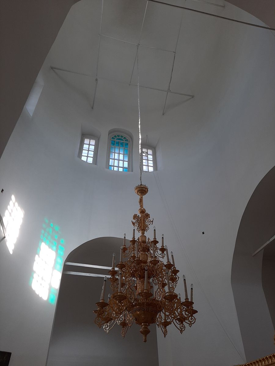 Николо-Шартомский мужской монастырь. Церковь Преображения Господня, Введеньё (Шуйский район, Ивановская область). интерьер и убранство