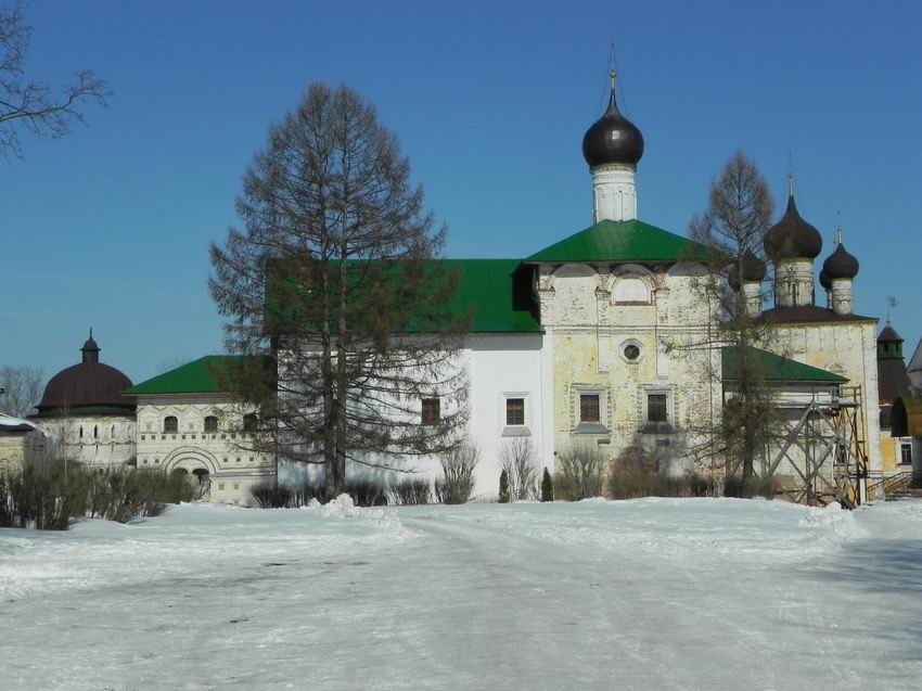 Борисоглебский. Борисоглебский монастырь. Церковь Благовещения Пресвятой Богородицы. фасады