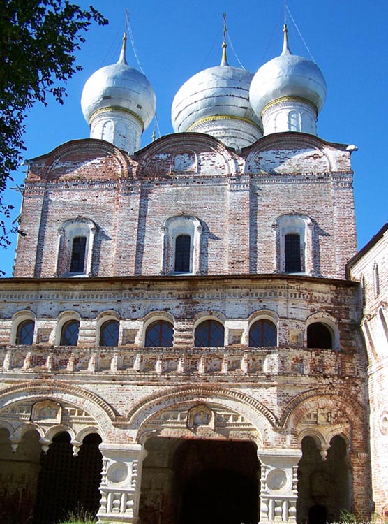 Борисоглебский монастырь. Церковь Сергия Радонежского, Борисоглебский (Борисоглебский район, Ярославская область). архитектурные детали