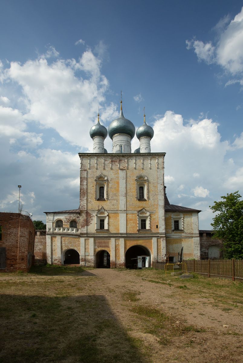 Борисоглебский монастырь. Церковь Сретения Господня, Борисоглебский (Борисоглебский район, Ярославская область). фасады