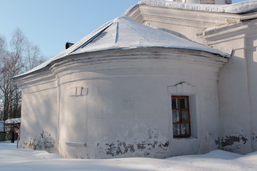 Николо-Бабаевский монастырь. Церковь Иоанна Златоуста, Некрасовское (Некрасовский район, Ярославская область). архитектурные детали