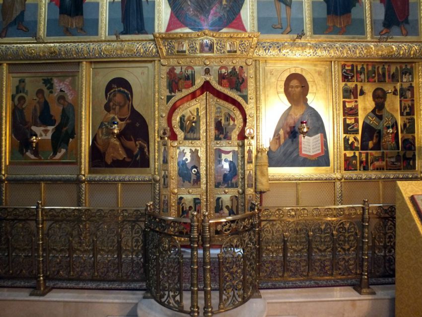 Никольский женский монастырь. Собор Николая Чудотворца, Переславль-Залесский (Переславский район и г. Переславль-Залесский, Ярославская область). интерьер и убранство, Царские врата в соборе Николая Чудотворца