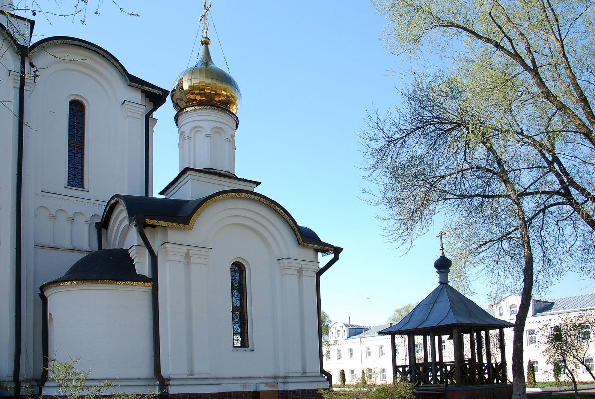 Переславль-Залесский. Никольский женский монастырь. Собор Николая Чудотворца. архитектурные детали