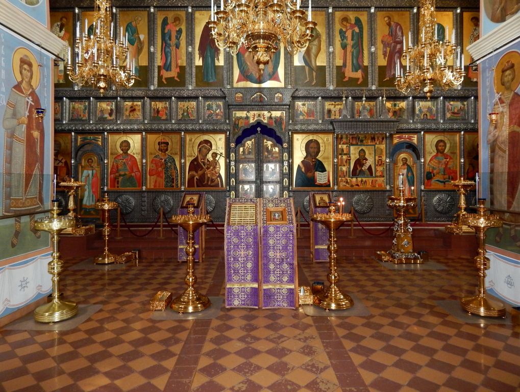Переславль-Залесский. Никитский монастырь. Собор Никиты мученика. интерьер и убранство