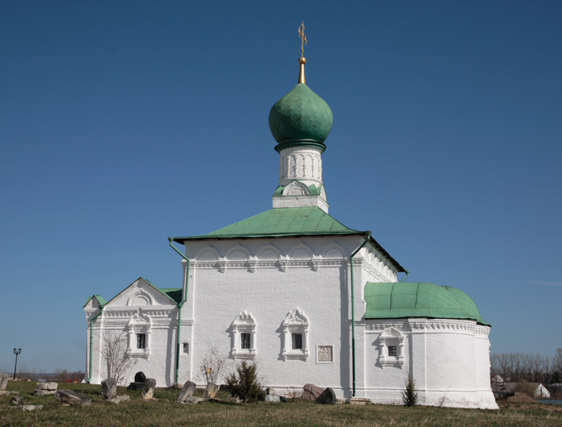 Переславль-Залесский. Троицкий Данилов монастырь. Церковь Всех Святых. фасады