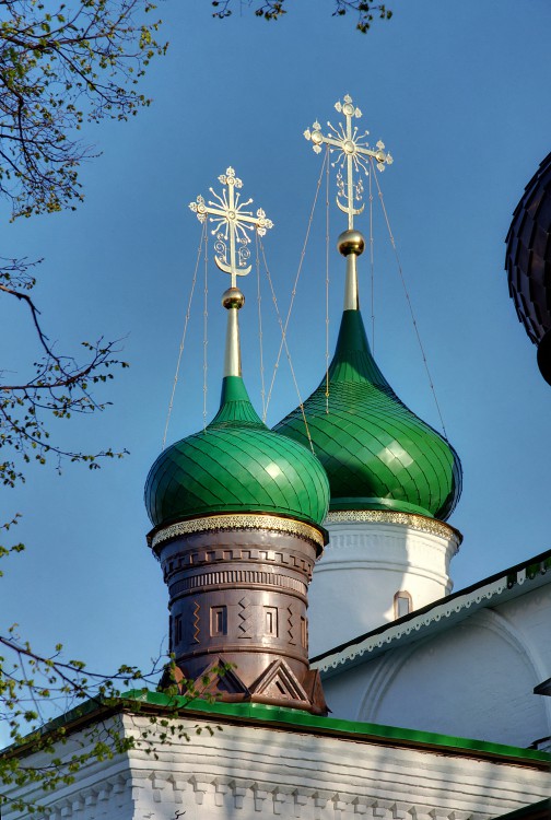 Переславль-Залесский. Феодоровский монастырь. Собор Феодора Стратилата. архитектурные детали