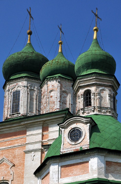 Переславль-Залесский. Горицкий Успенский монастырь. Собор Успения Пресвятой Богородицы. архитектурные детали