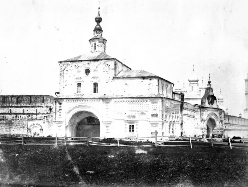 Фото 1890-х г.г., архивная фотография. Горицкий Успенский монастырь. Церковь Николая Чудотворца, Переславль-Залесский (Переславский район и г. Переславль-Залесский, Ярославская область)