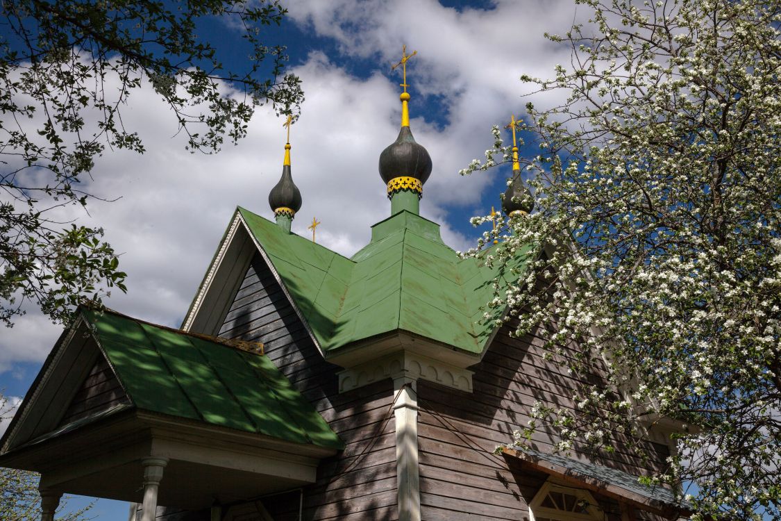 Переславль-Залесский. Горицкий Успенский монастырь. Часовня Покрова Пресвятой Богородицы из деревни Старово. архитектурные детали