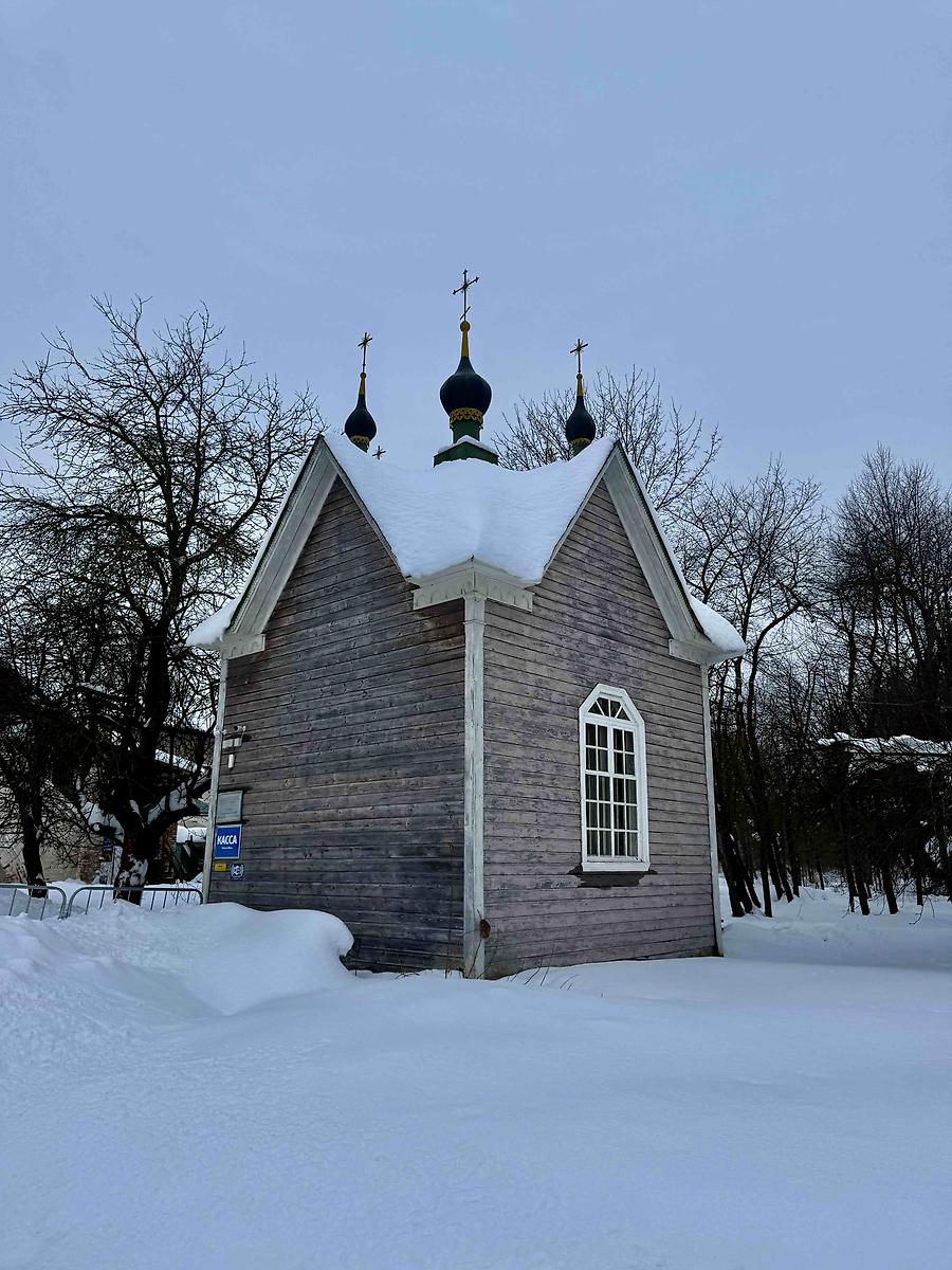 фасады. Горицкий Успенский монастырь. Часовня Покрова Пресвятой Богородицы из деревни Старово, Переславль-Залесский (Переславский район и г. Переславль-Залесский, Ярославская область)