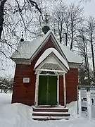 Переславль-Залесский. Горицкий Успенский монастырь. Часовня Георгия Победоносца из деревни Фонинское