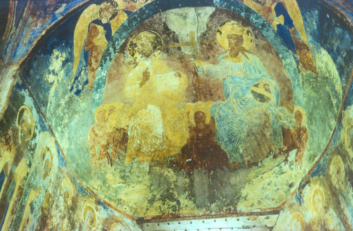 Авраамиев Богоявленский монастырь. Собор Богоявления Господня, Ростов Великий (Ростовский район, Ярославская область). интерьер и убранство, 1996