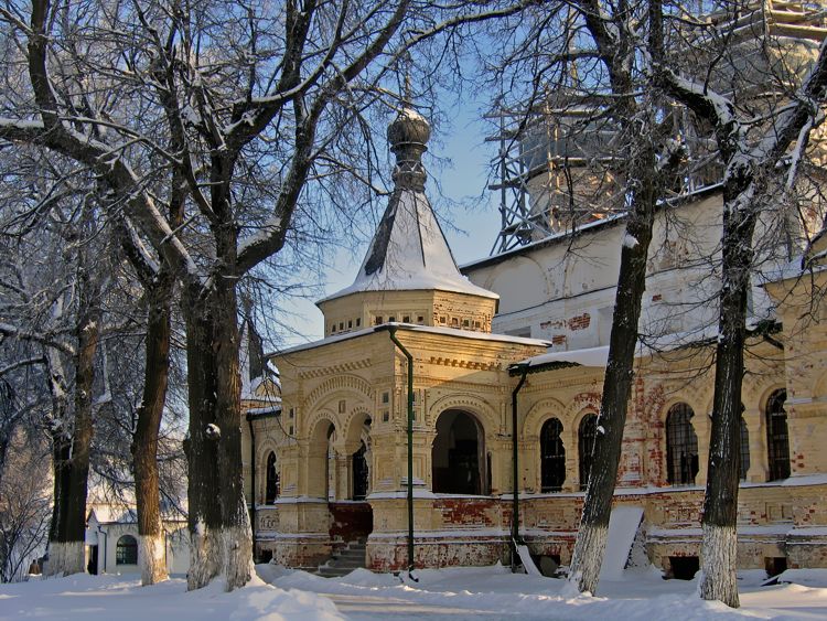 Переславль-Залесский. Феодоровский монастырь. Собор Феодора Стратилата. архитектурные детали