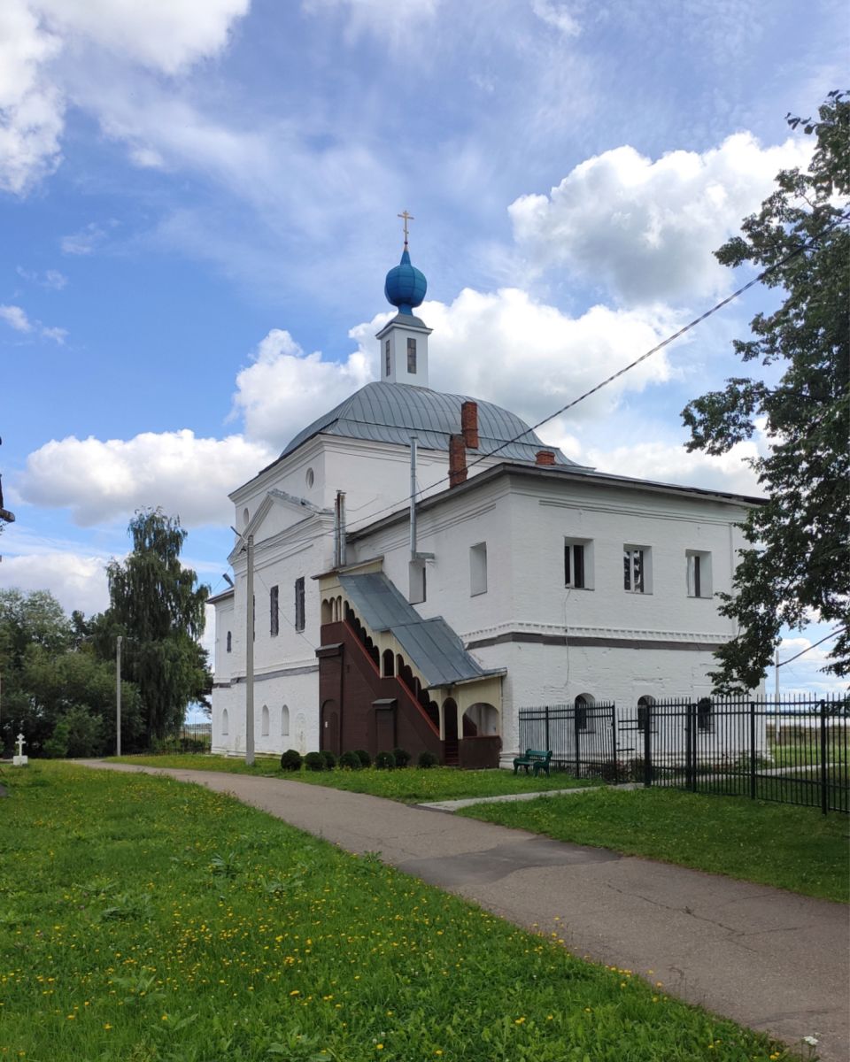 Введено Оятский женский монастырь Богоявленский собор Аплаксин