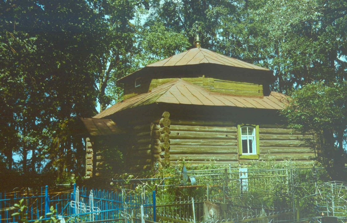 Куженкино. Церковь Спаса Преображения. фасады, 1993
