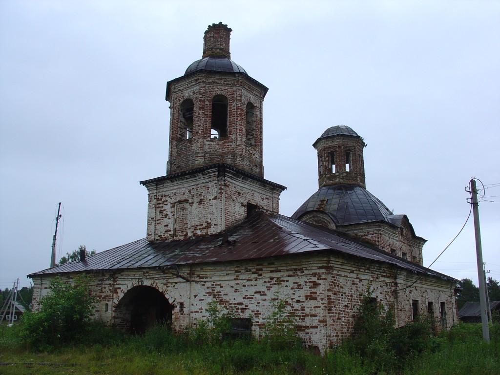 Церковь Николая Чудотворца, Палема (Великоустюгский район, Вологодская область). фасады
