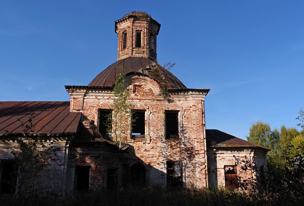 Церковь Николая Чудотворца, Палема (Великоустюгский район, Вологодская область). фасады