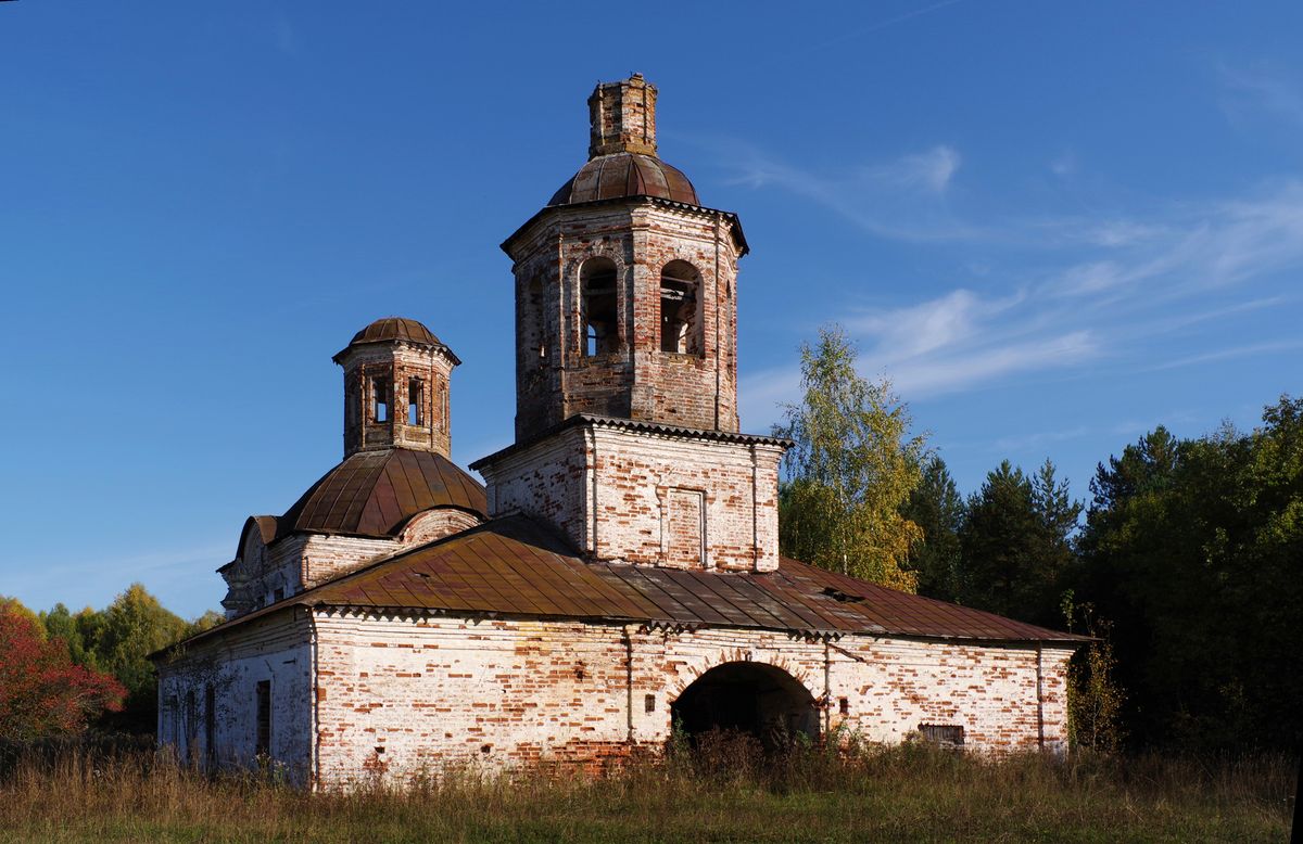 Церковь Николая Чудотворца, Палема (Великоустюгский район, Вологодская область). фасады
