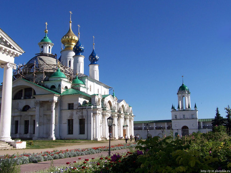 Спасо-Яковлевский Димитриевский монастырь. Собор Зачатия Анны, Ростов Великий (Ростовский район, Ярославская область). фасады