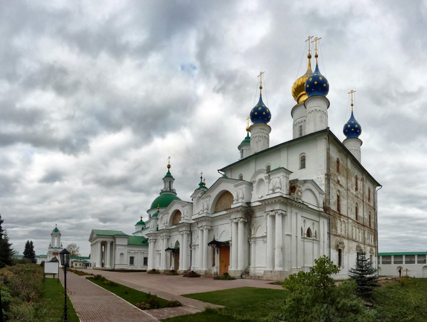 Спасо-Яковлевский Димитриевский монастырь. Собор Зачатия Анны, Ростов Великий (Ростовский район, Ярославская область). фасады