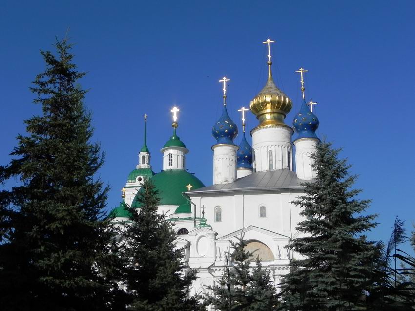 Спасо-Яковлевский Димитриевский монастырь. Собор Зачатия Анны, Ростов Великий (Ростовский район, Ярославская область). фасады