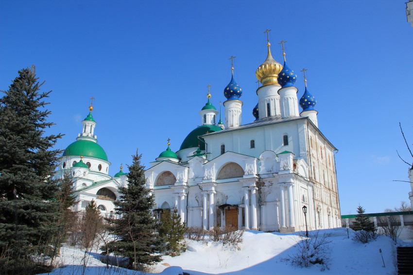 Ростов. Спасо-Яковлевский Димитриевский монастырь. Собор Зачатия Анны. фасады