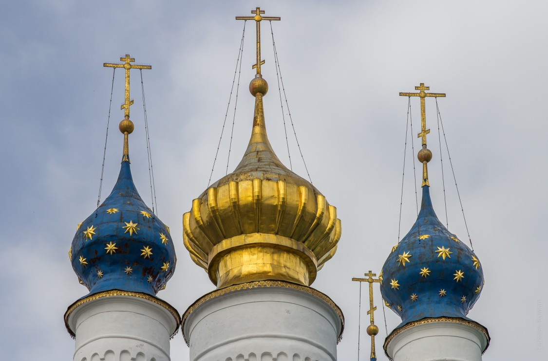 Спасо-Яковлевский Димитриевский монастырь. Собор Зачатия Анны, Ростов Великий (Ростовский район, Ярославская область). архитектурные детали