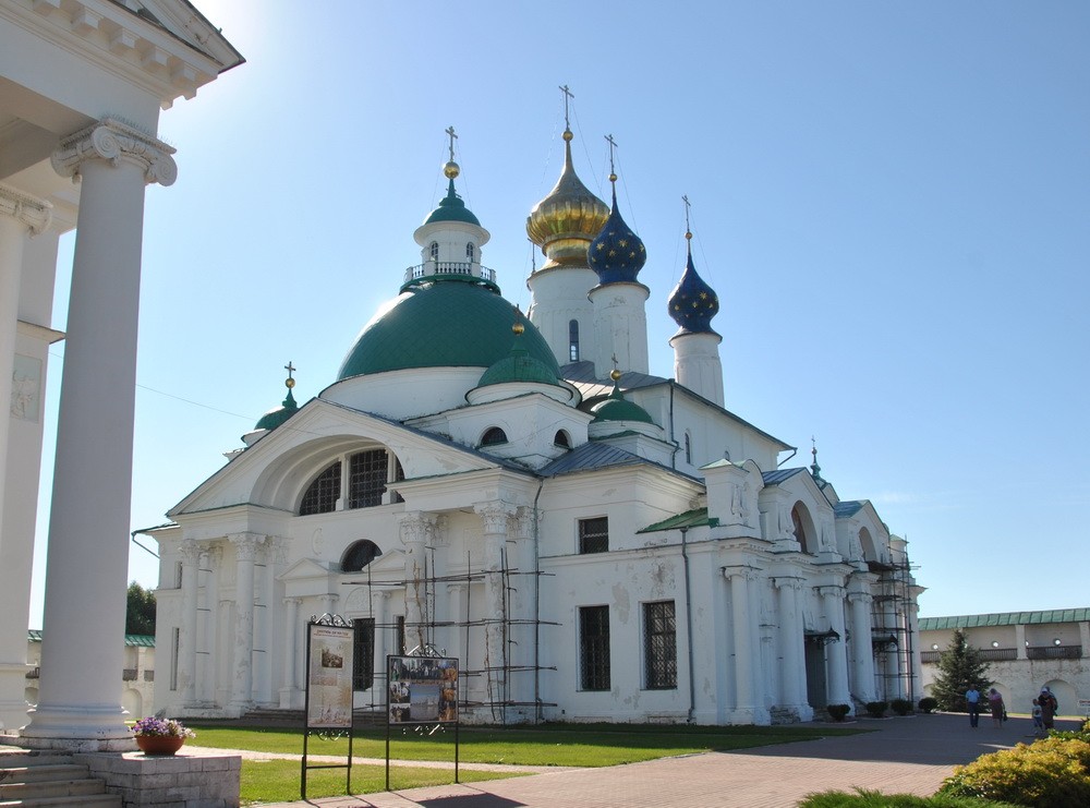 Спасо-Яковлевский Димитриевский монастырь. Собор Зачатия Анны, Ростов Великий (Ростовский район, Ярославская область). фасады