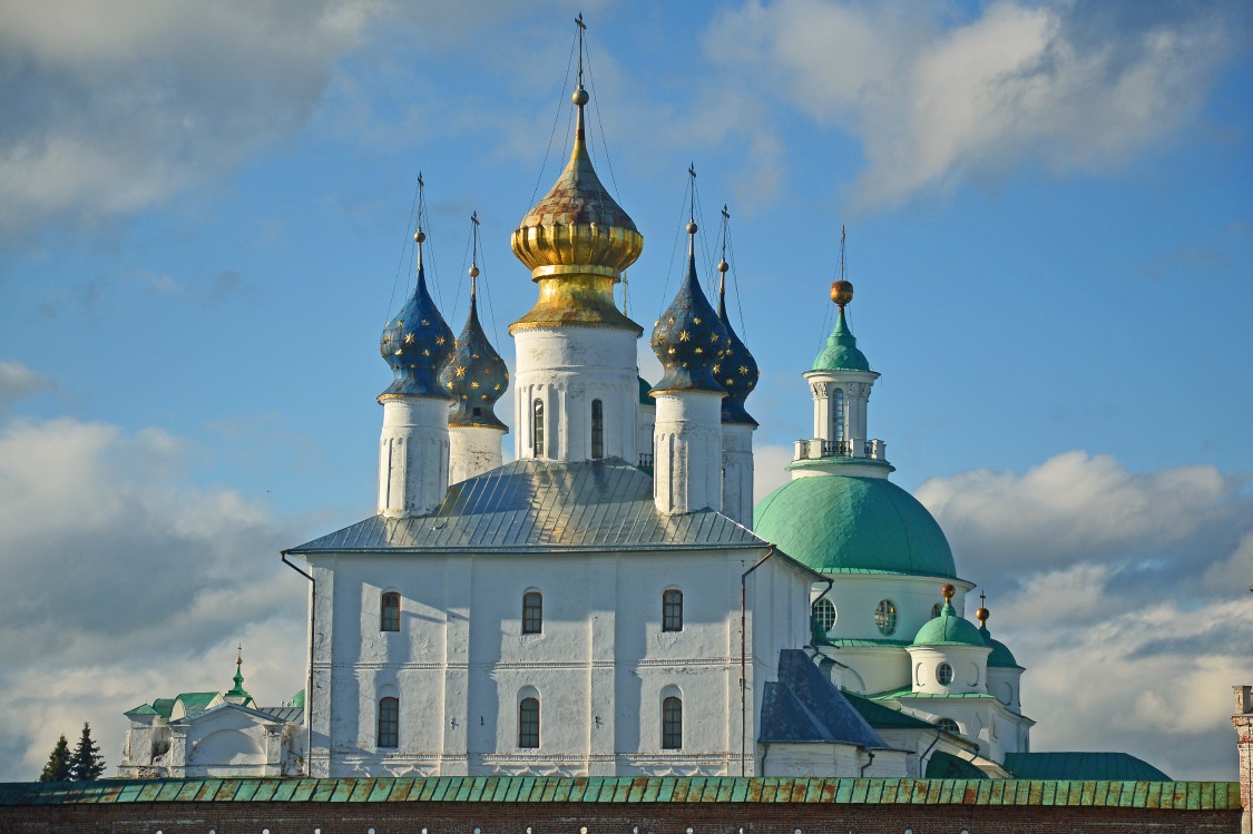Спасо-Яковлевский Димитриевский монастырь. Собор Зачатия Анны, Ростов Великий (Ростовский район, Ярославская область). фасады