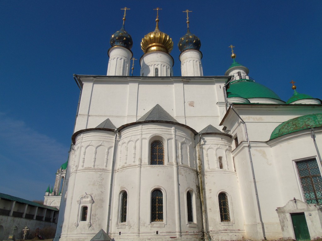 Спасо-Яковлевский Димитриевский монастырь. Собор Зачатия Анны, Ростов Великий (Ростовский район, Ярославская область). фасады