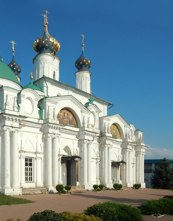Спасо-Яковлевский Димитриевский монастырь. Собор Зачатия Анны, Ростов Великий (Ростовский район, Ярославская область). архитектурные детали