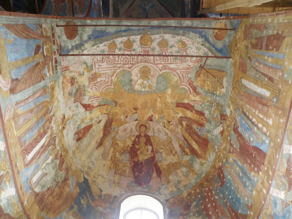 Спасо-Яковлевский Димитриевский монастырь. Собор Зачатия Анны, Ростов Великий (Ростовский район, Ярославская область). интерьер и убранство