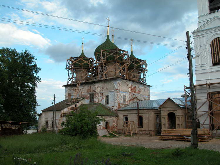 Николо-Улейминский монастырь. Собор Николая Чудотворца, Улейма (Угличский район, Ярославская область). фасады, Никольский собор