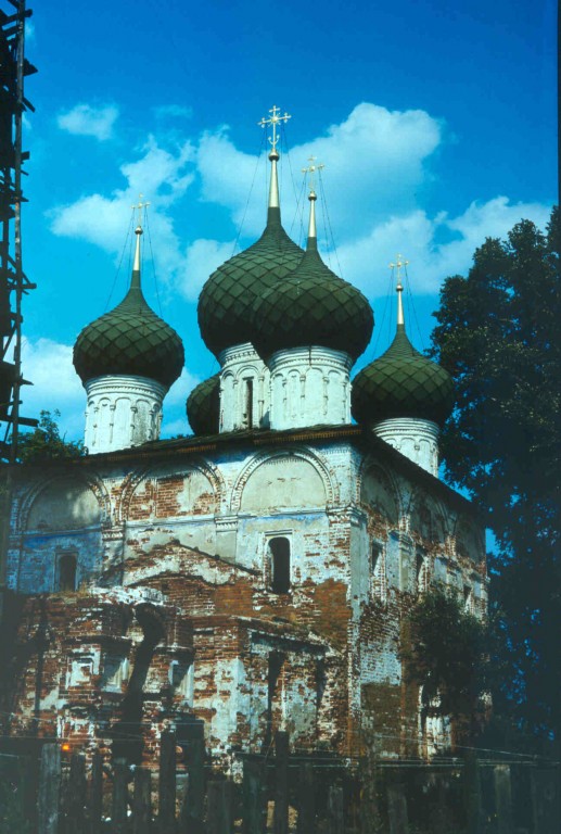 Николо-Улейминский монастырь. Собор Николая Чудотворца, Улейма (Угличский район, Ярославская область). фасады
