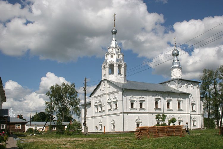 Николо-Улейминский монастырь. Церковь Введения во храм Пресвятой Богородицы, Улейма (Угличский район, Ярославская область). фасады