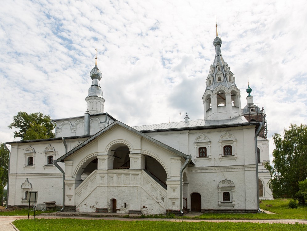 Николо-Улейминский монастырь. Церковь Введения во храм Пресвятой Богородицы, Улейма (Угличский район, Ярославская область). фасады