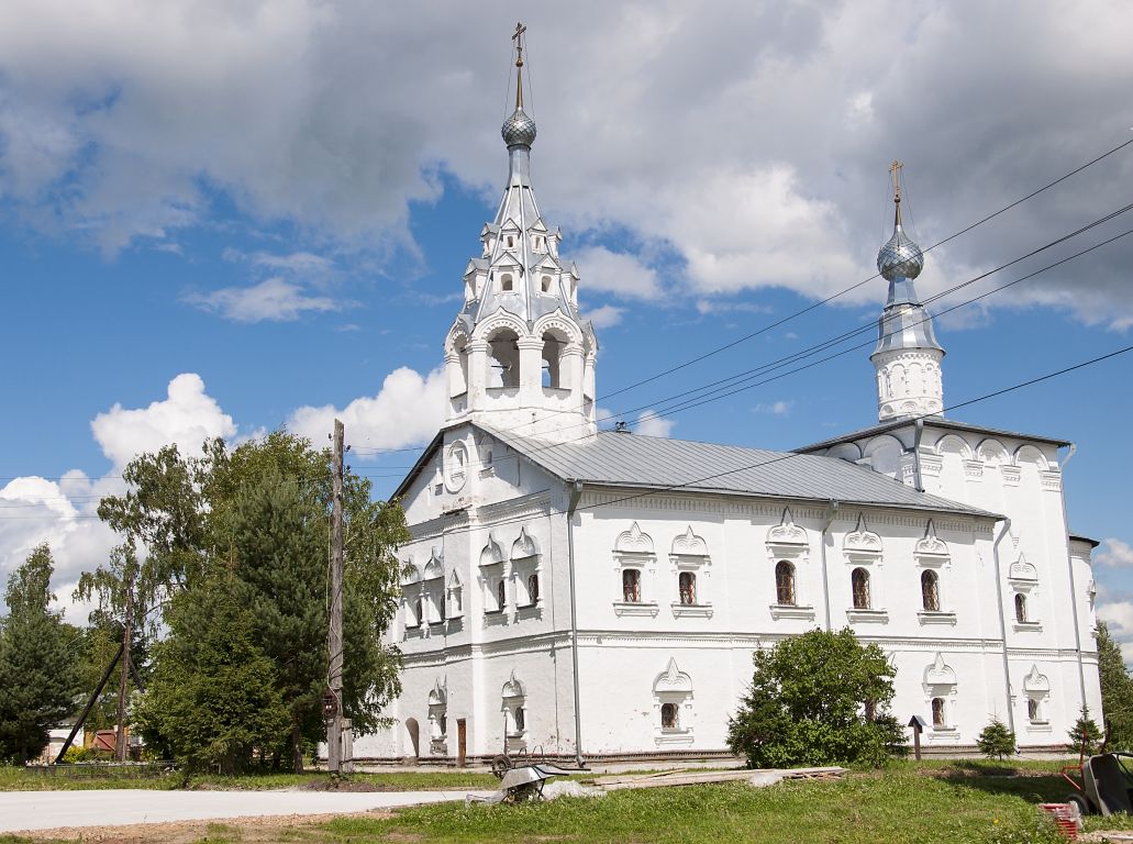 Николо-Улейминский монастырь. Церковь Введения во храм Пресвятой Богородицы, Улейма (Угличский район, Ярославская область). фасады