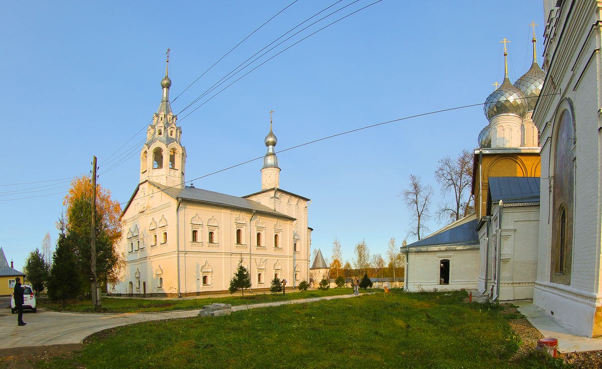 фасады. Николо-Улейминский монастырь. Церковь Введения во храм Пресвятой Богородицы, Улейма (Угличский район, Ярославская область)