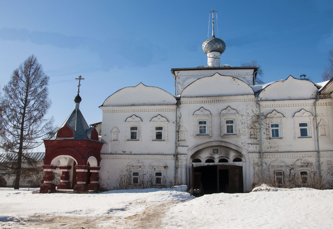 Николо-Улейминский монастырь. Церковь Троицы Живоначальной, Улейма (Угличский район, Ярославская область). фасады