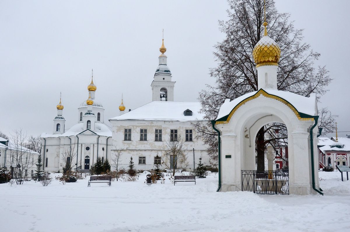 фасады. Богоявленский монастырь, Углич (Угличский район, Ярославская область)