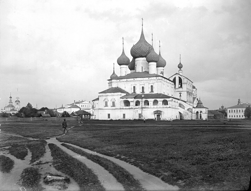 Углич. Воскресенский монастырь. Собор Воскресения Христова. архивная фотография, Фото 1903г.