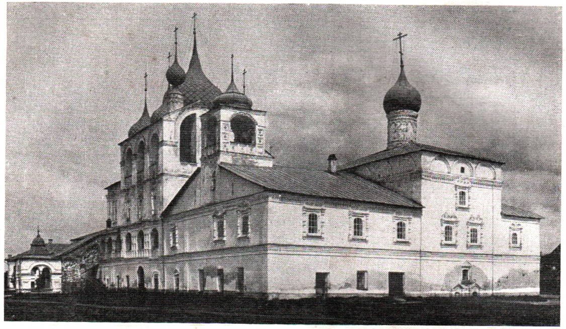 Воскресенский монастырь. Церковь Смоленской иконы Божией Матери, Углич (Угличский район, Ярославская область). архивная фотография, фото из книги Эдинг Б.Н. 