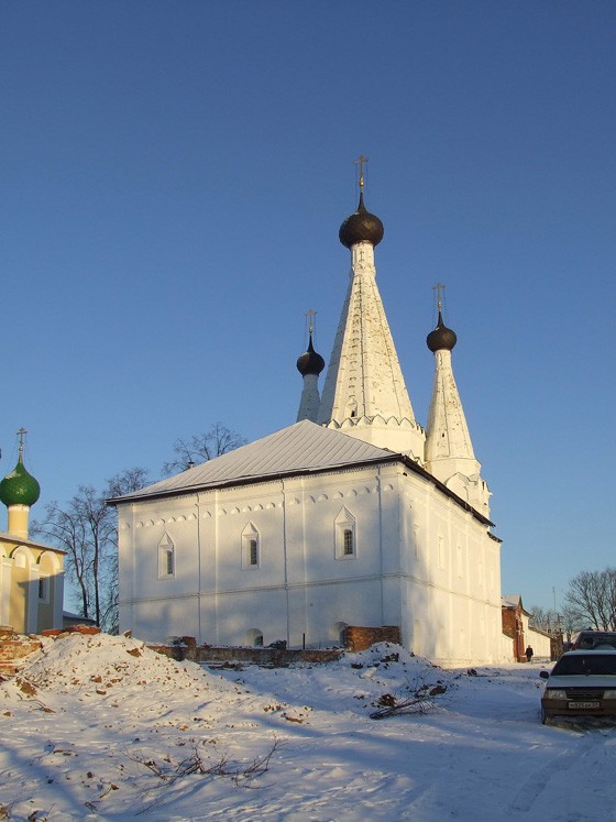 Углич. Алексеевский женский монастырь. Церковь Успения Пресвятой Богородицы. фасады