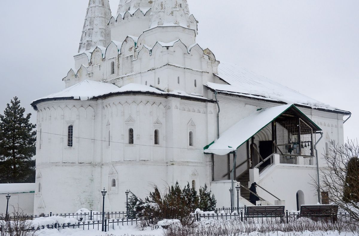 архитектурные детали. Алексеевский женский монастырь. Церковь Успения Пресвятой Богородицы, Углич (Угличский район, Ярославская область)
