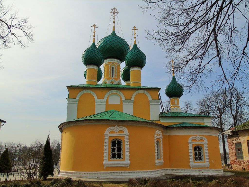 Алексеевский женский монастырь. Церковь Усекновения главы Иоанна Предтечи, Углич (Угличский район, Ярославская область). фасады