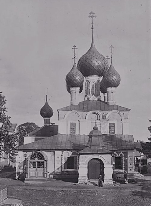 Алексеевский женский монастырь. Церковь Усекновения главы Иоанна Предтечи, Углич (Угличский район, Ярославская область). архивная фотография, Фото 1890-х гг.